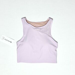 ATHLETA CONCIOUS LACE CROP D-DD+LIGHT IMPACT M COMPRESSION BREATHABLE NEW MP $64